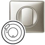 Enjoliveur Céliane - thermostat d'ambiance - titane 