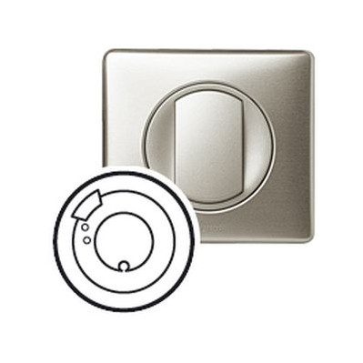 Enjoliveur Céliane - thermostat d'ambiance - titane 