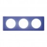 Plaque - 3 postes - Violet 90S