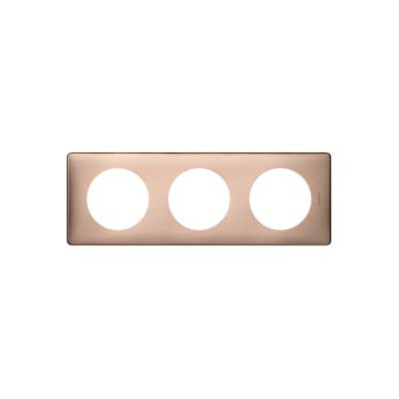 Plaque - Métal - 3 postes - Copper 