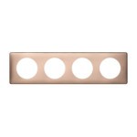 Plaque - Métal - 4 postes - Copper 