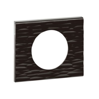 Plaque - Matière - 1 poste - Cuir pixel 