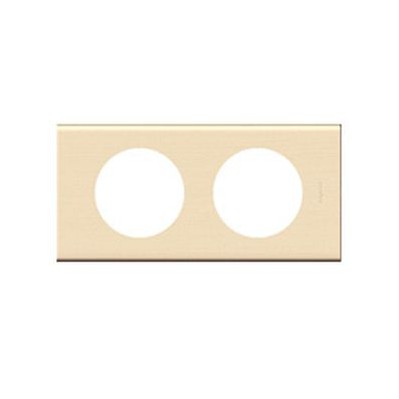Plaque - 2 postes - Erable 