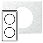 Plaque - Exclusives - 2 postes - Songe (porcelaine) 