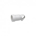 Prolongateur 16A - 2P+T - plastique - anneaux - Blanc