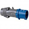 Fiche droite 32A - 2P+T- IP44 - 200/250 V~  