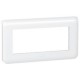 Plaque Prog Mosaic - 5 mod horizontal - Blanc 