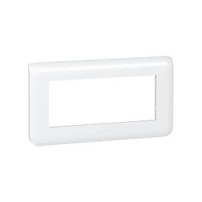 Plaque Prog Mosaic - 5 mod horizontal - Blanc 