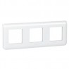 Plaque Programme Mosaic - 3x2 modules - horizontal - Blanc