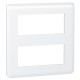 Plaque Programme Mosaic - 2x5 modules - blanc