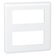 Plaque Programme Mosaic - 2x5 modules - blanc