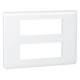 Plaque Programme Mosaic - 2x6 modules - Blanc