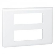 Plaque Programme Mosaic - 2x6 modules - Blanc