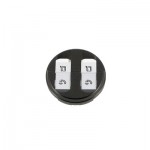  Enjoliveur prise double RJ 45 - Graphite 