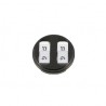  Enjoliveur prise double RJ 45 - Graphite 