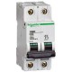 Disjoncteur modulaire multi 9 - c60n - 2 pôles - 16 a - courbe c