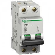 Disjoncteur modulaire 10A Multi 9 - C60N - 1 pôle + N  - courbe C 