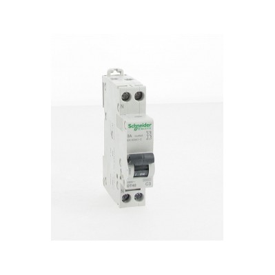 Disjoncteur modulaire Multi 9 DT40 1 pôle plus N 3 A courbe C 