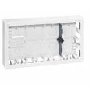 Cadre Programme Mosaic - pour support réf. 802 59 - prof 40 mm - 3 modules