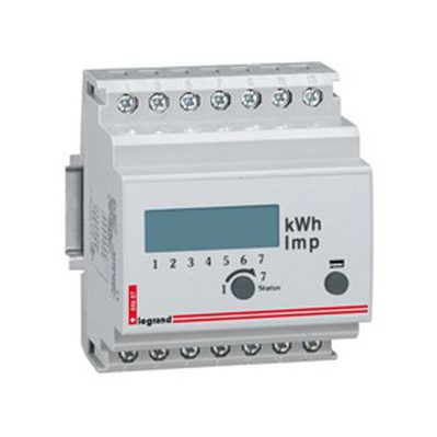 Concentrateur emdx³ - transmet les mesures de 7 compteurs - sortie rs 485 