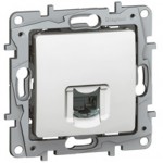 Prise RJ 45 Niloé - tél / info - FTP - Cat. 6 - Pur