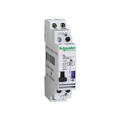 Télérupteur TL 2 pôles 16A - bobine 12 V 50/60Hz   